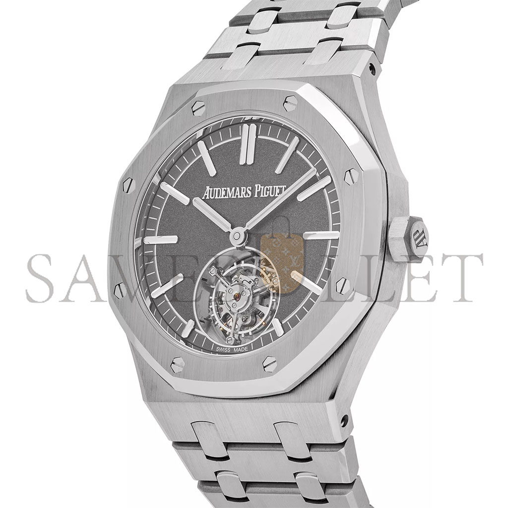 AUDEMARS PIGUET ROYAL OAK SELFWINDING FLYING TOURBILLON WATCH 26530TI.OO.1220TI.01